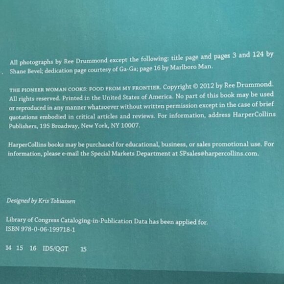 PIONEER WOMAN Cooks Food From My Frontier by Ree Drummond Hardback - Picture 8 of 15